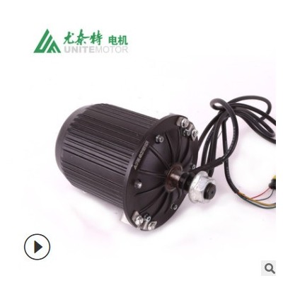 尤奈特无刷直流电动清扫车滑板车休闲车主刷电机GF090AK-500W48V图3