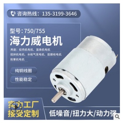 750/755水枪气泵微型电机 绞肉机面条机马达 筋膜枪按摩振动电机图3