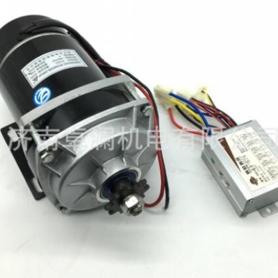 500W48V36V24V尤奈特中置有刷电机控制器电动三轮车设备改装套件图2