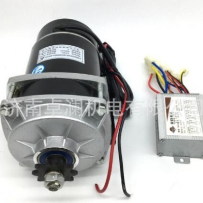 500W48V36V24V尤奈特中置有刷电机控制器电动三轮车设备改装套件图3