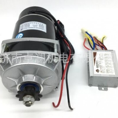 650W48V36V尤奈特有刷电机控制器游乐农机设备电动三轮车改装套件图2