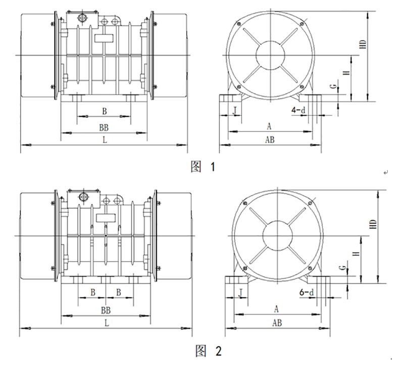 YZS/YZU/YZD振动源电机马达三相380V大