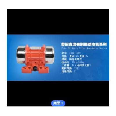 定制直流有刷无刷振动电机
