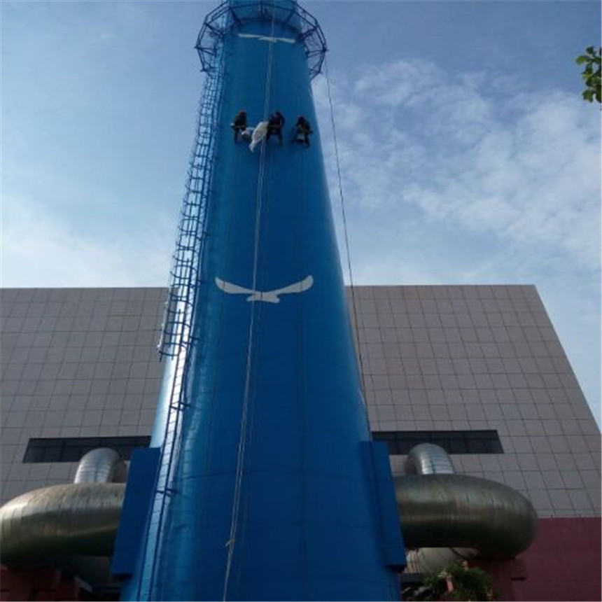 【三里港高空】烟囱刷油漆公司 化工厂烟囱刷油漆公司 冷却塔刷油漆公司