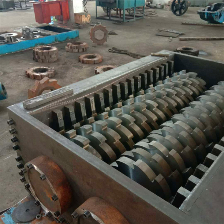 豫晓重工售后无忧YX-1000双轴撕碎机油漆桶撕碎机电脑主机撕碎机