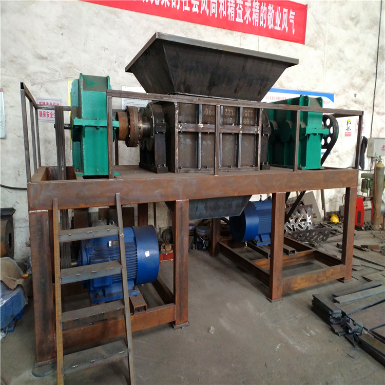 豫晓重工售后无忧YX-1000双轴撕碎机油漆桶撕碎机电脑主机撕碎机
