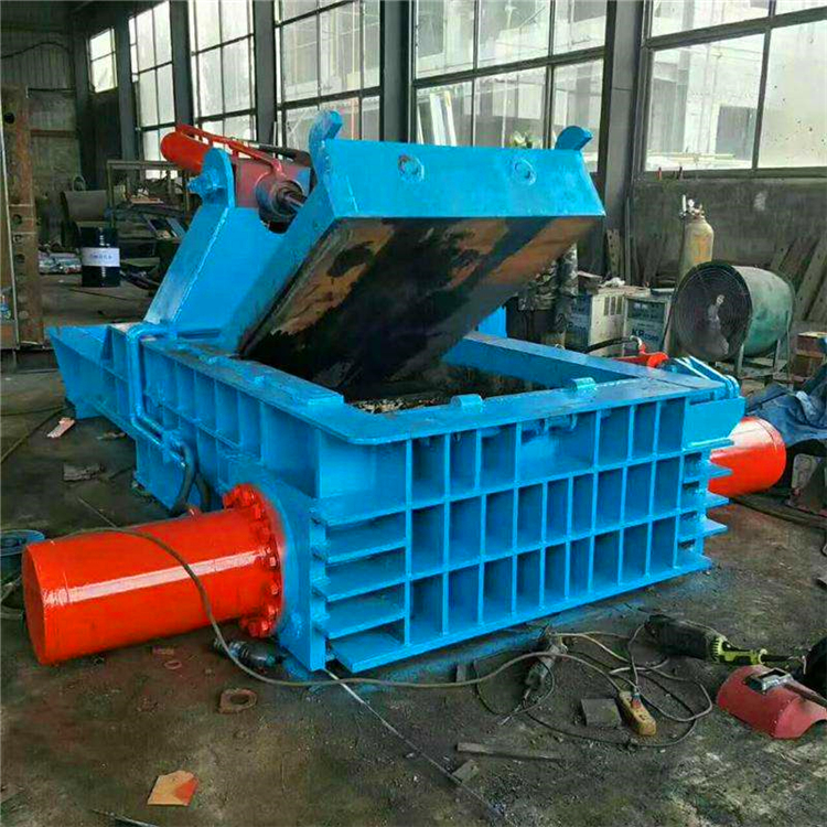 豫晓重工售后无忧YX-140金属打包机油漆桶压块机液压铜肖打包机