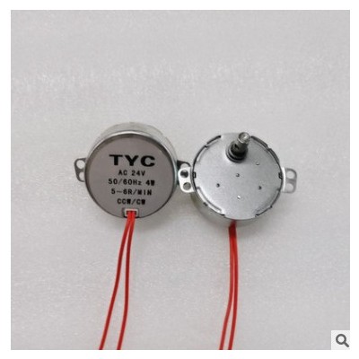 嘉维/50TYC同步电机 微型电机 齿轮减速 交流同步电机 AC12/24V图2