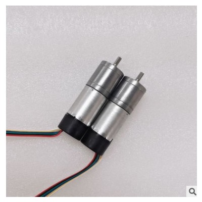 嘉维/供应25GA370直流减速电机 带编码器 6V12V24V调速智能车马达