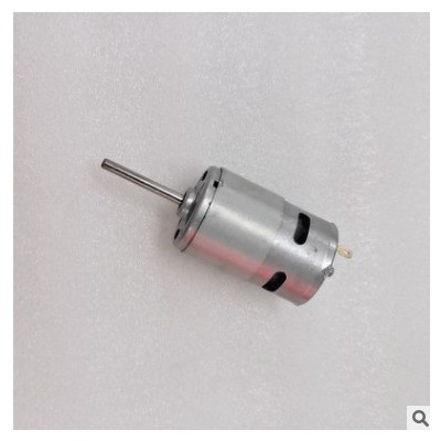 嘉维/供应R775/770直流电机 高速马达 非标长轴电机 12V 24V图2