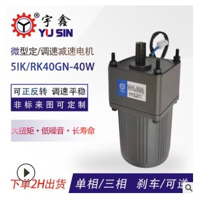配自动化非标机40W调速电机4IK40RGN单相交流马达可逆减速电机图3