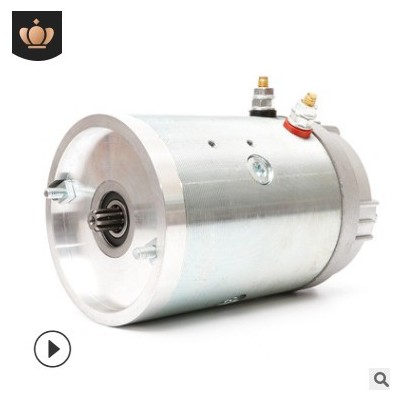 厂家供应12v 1.6kw 24v 2.5kw直流电机动力单元电机铜线机芯图3