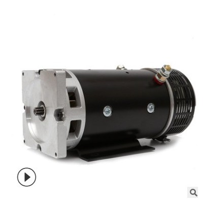 厂家供应24v4kw直流电机动力单元电机铜线机芯油泵电机用途广泛图3