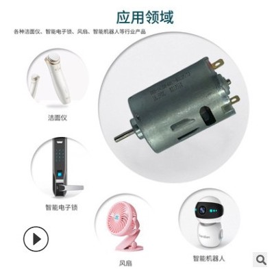 美容按摩仪扫地控制器减速小马达 剃须刀微型有刷永磁直流电动机图2