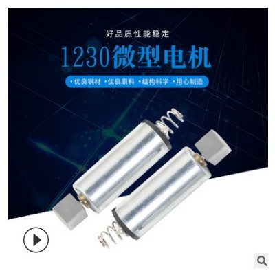 1230 24K黄金棒直流电机 脸部按摩器马达 成人用品震动微型电机图3