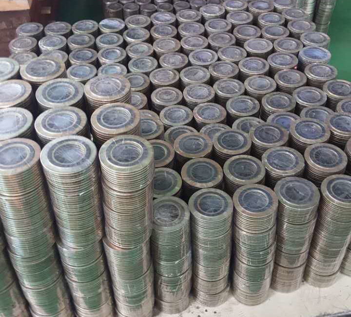 冶金用异型金属缠绕垫 金属密封件 液压密封件垫片