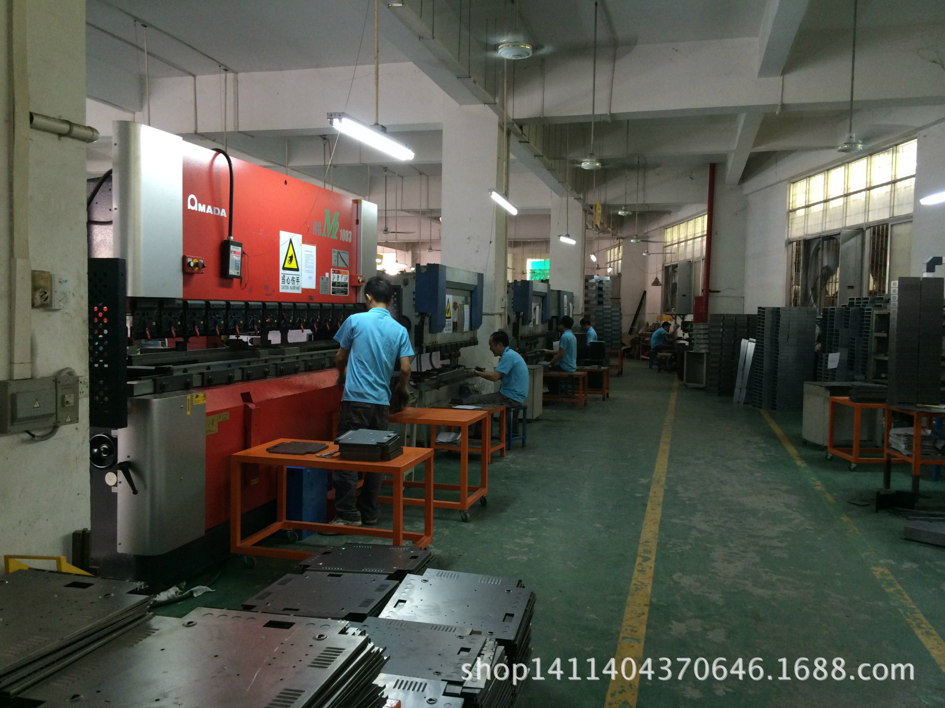 CNC钣料拆弯成型(一角)