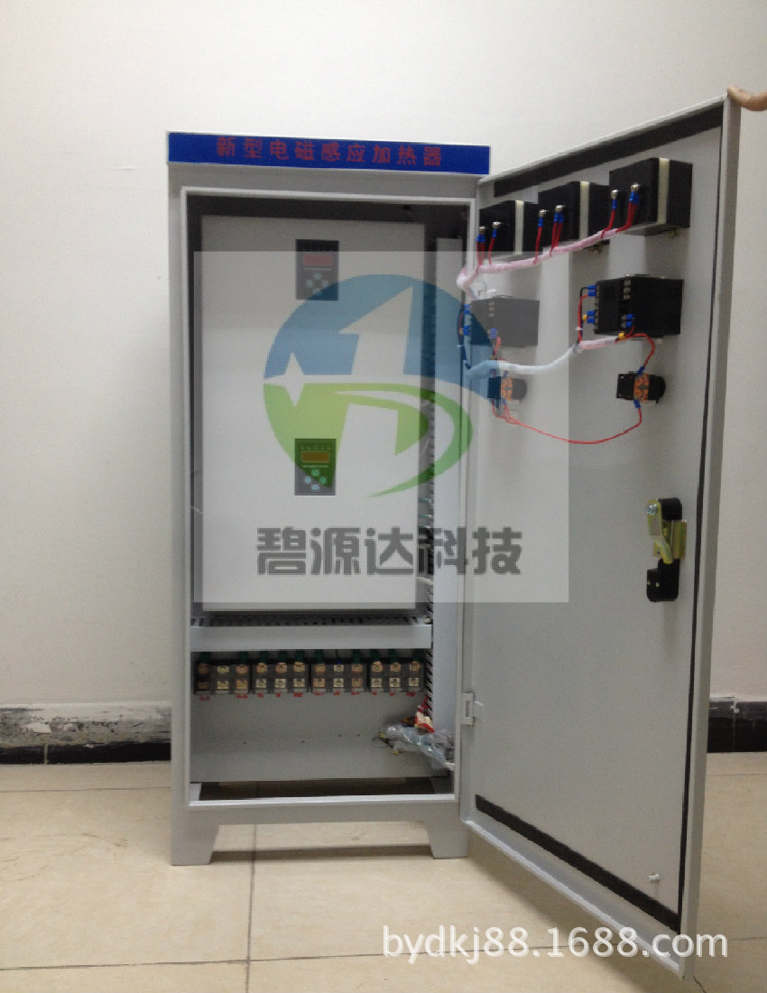 两台30-60KW大功率电磁加热控制柜
