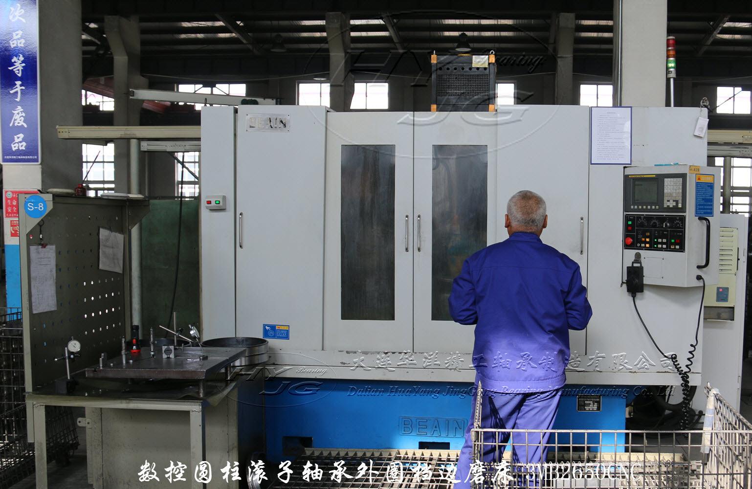 双棍厚板轧机或开坯轧机轧辊轴承装置（工作端：双向推力圆锥滚子