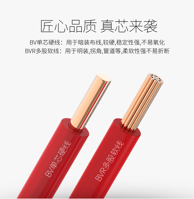 阻燃电线 工程电缆 郑州电缆厂 ZA-BV线