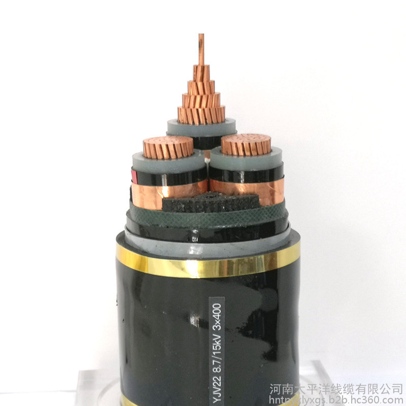 3×400高压铜电缆 高压电缆价格 高压电力电缆厂家