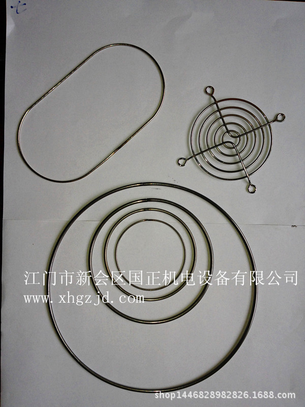 全自动打圈对焊机生产的各种尺寸的圆圈