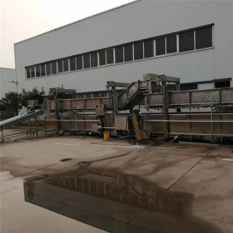 景翔制造鸭脖化冻设备 冻品解冻线 猪蹄解冻加工设备
