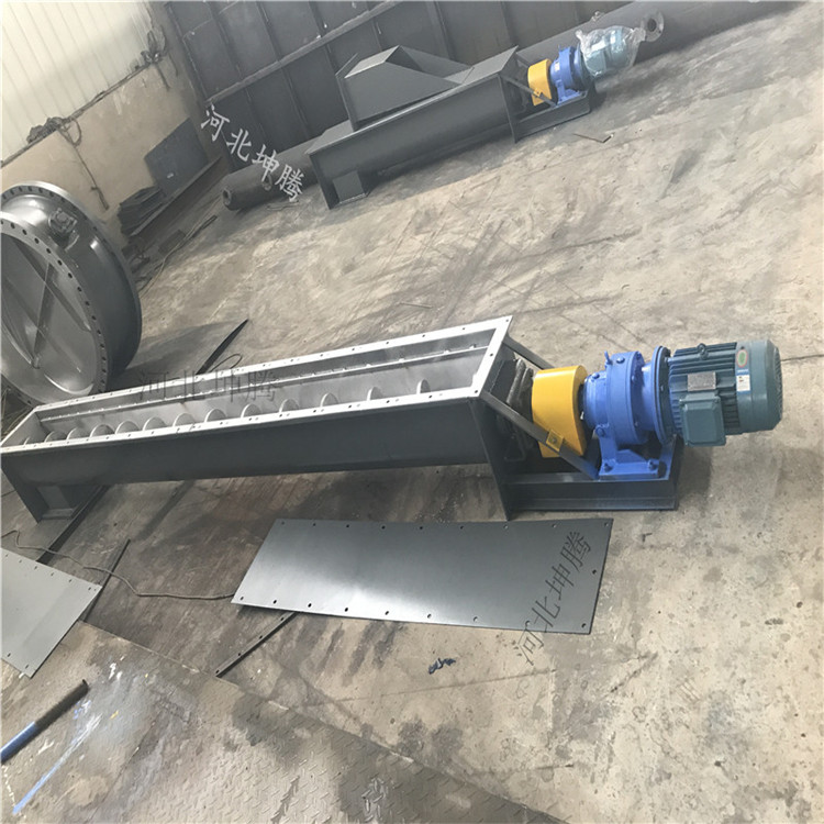 水冷螺旋输送机 UV光解废气净化设备河北坤腾加工
