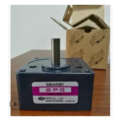 韩国SPG减速机 S8KA(N)B1系列牙箱波箱 配15W、25W马达输送带用图3