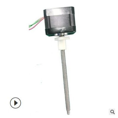 厂家定制42贯通式步进丝杆电机24V 微型大功率大扭矩电机马达
