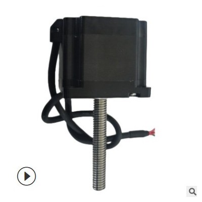 厂家定制86贯通轴电机24V 微型大功率大扭矩电机马达图2
