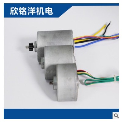 加工定制5V12V24V内置控制器正反转PWM调速FG信号36系列无刷电机图3