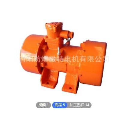 南阳防爆 YBZU系列振动源用隔爆型三相异步电动机 南阳防爆微特图2