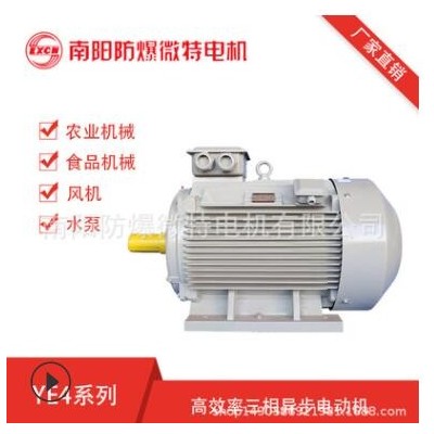 南阳防爆微特YE4系列 YE4 超超高效率三相异步电动马达高效电机图2