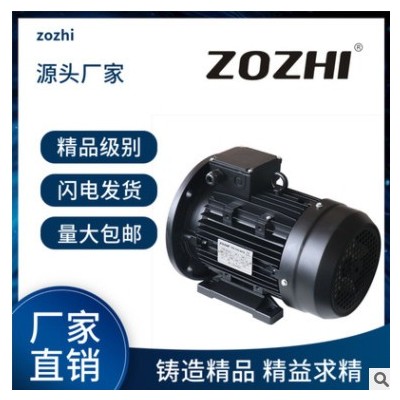 厂家直供单相双值电容电动机1.5KW-4 220v单相运转异步电动机图2