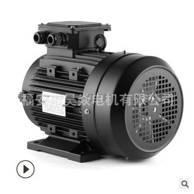 厂家直供 7.5KW全铜三相内轴空心轴电机10HP出口意大利高压清洗泵图3