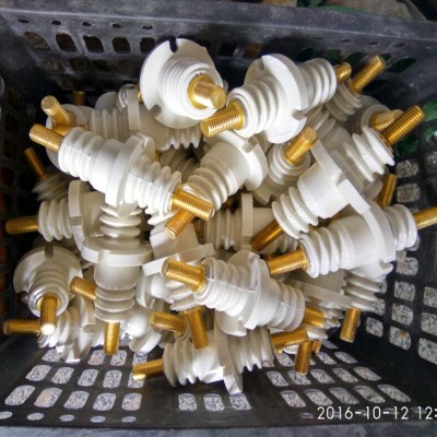 防爆电机接线柱高压陶瓷绝缘密封配件YB2m5M6M8M10M12M16纯铜螺杆图5