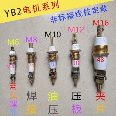 防爆电机接线柱高压陶瓷绝缘密封配件YB2m5M6M8M10M12M16纯铜螺杆图4